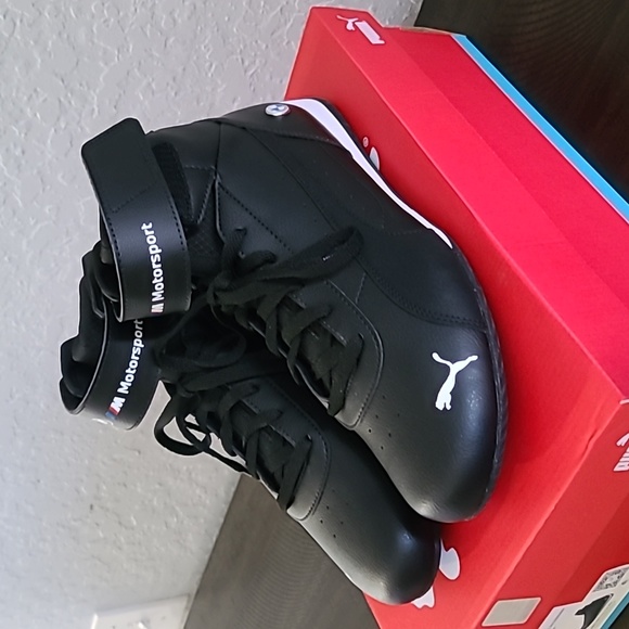 NWBT Puma MMS Neo Cat Black BMW Motorsports Mids Sneakers Size: 11 - Picture 4 of 10